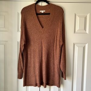 American Eagle oversized dreamspun v-neck sweater